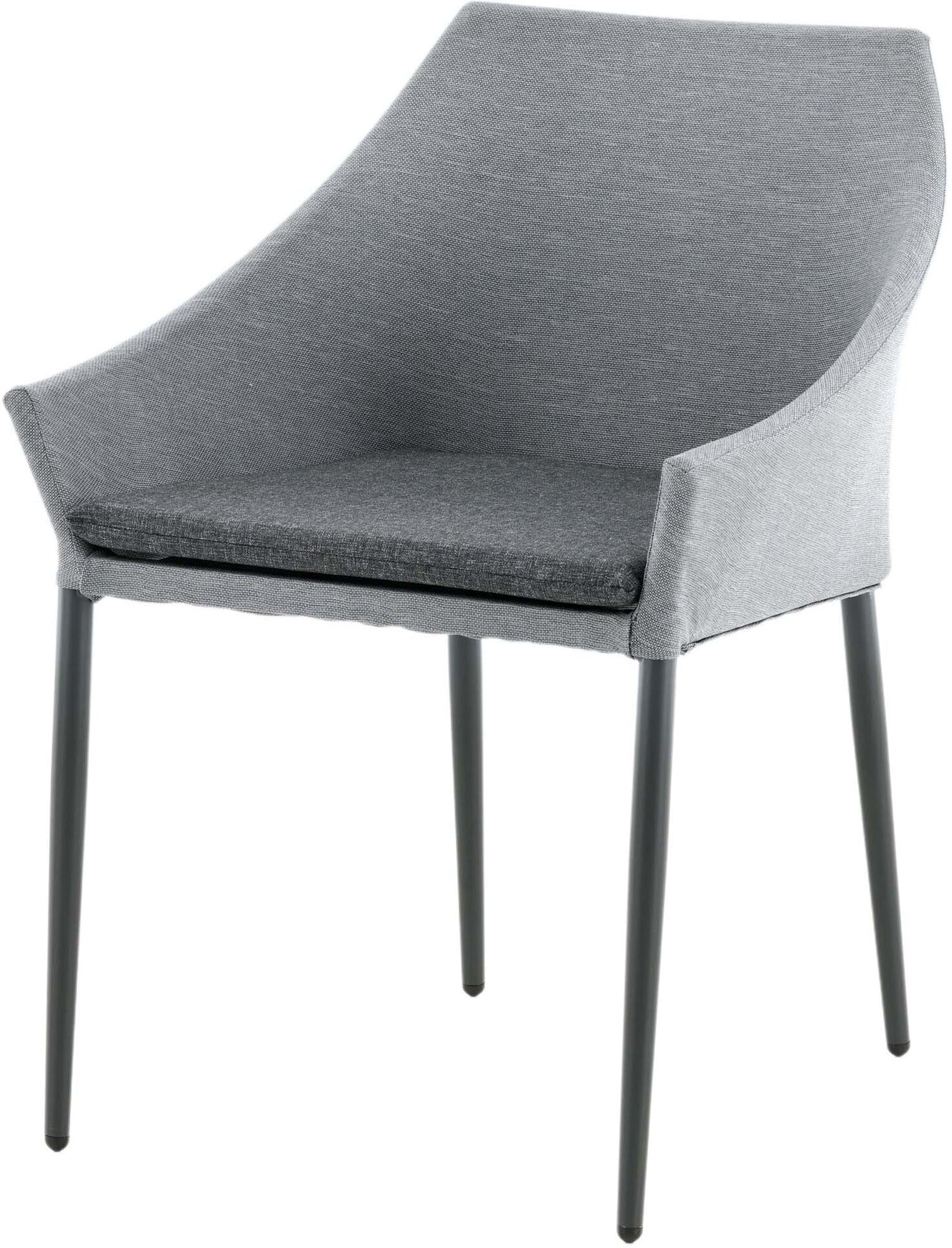 Entdecken Sie den Spoga Stuhl von Venture Home: Stilvolles, langlebiges Design aus Aluminium, ideal für Balkon, Terrasse und Garten.