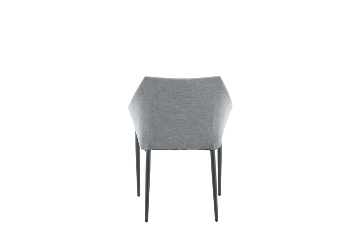 Spoga Stuhl in Schwarz/Grau präsentiert im Onlineshop von KAQTU Design AG. Gartenstuhl ist von Venture Home