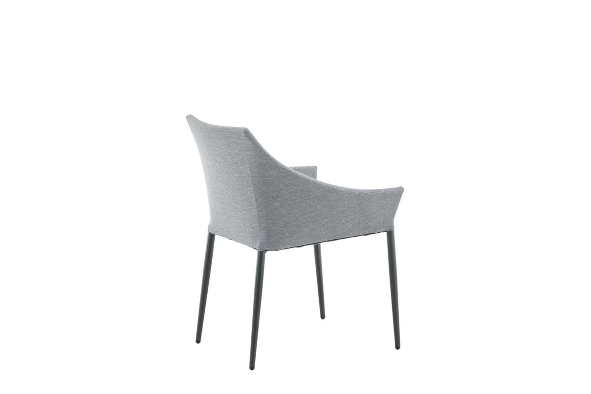 Spoga Stuhl in Schwarz/Grau präsentiert im Onlineshop von KAQTU Design AG. Gartenstuhl ist von Venture Home