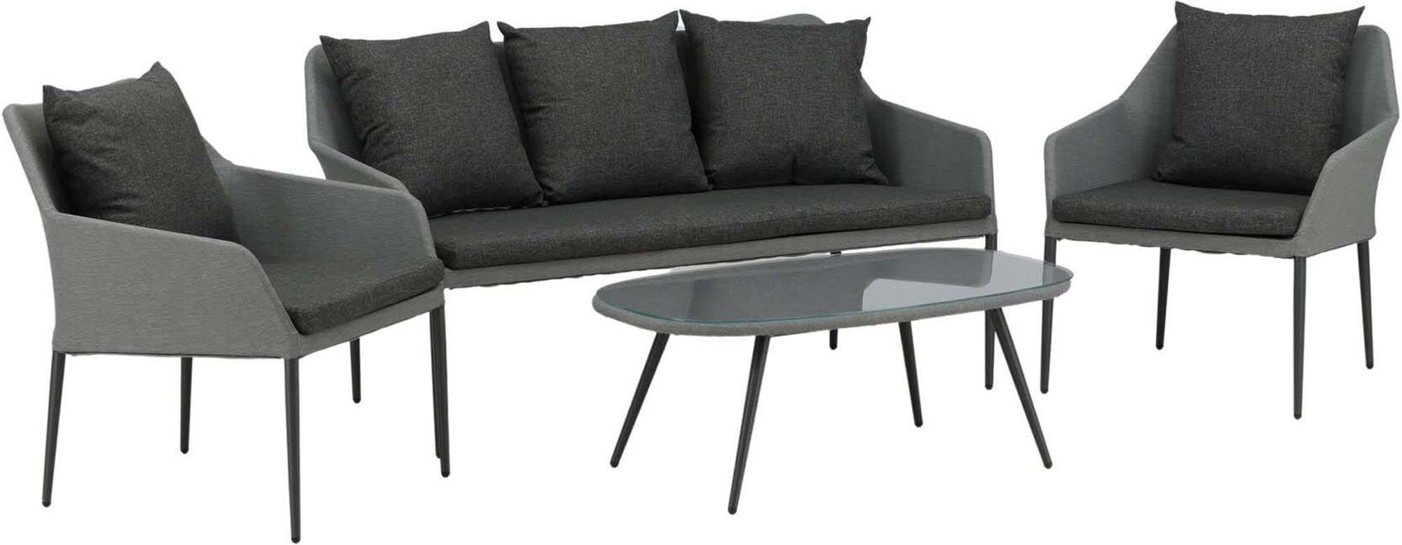 Stilvolle Spoga Sofagarnitur von Venture Home: Hochwertige Materialien, elegantes Design und maximaler Komfort für Ihren Außenbereich.