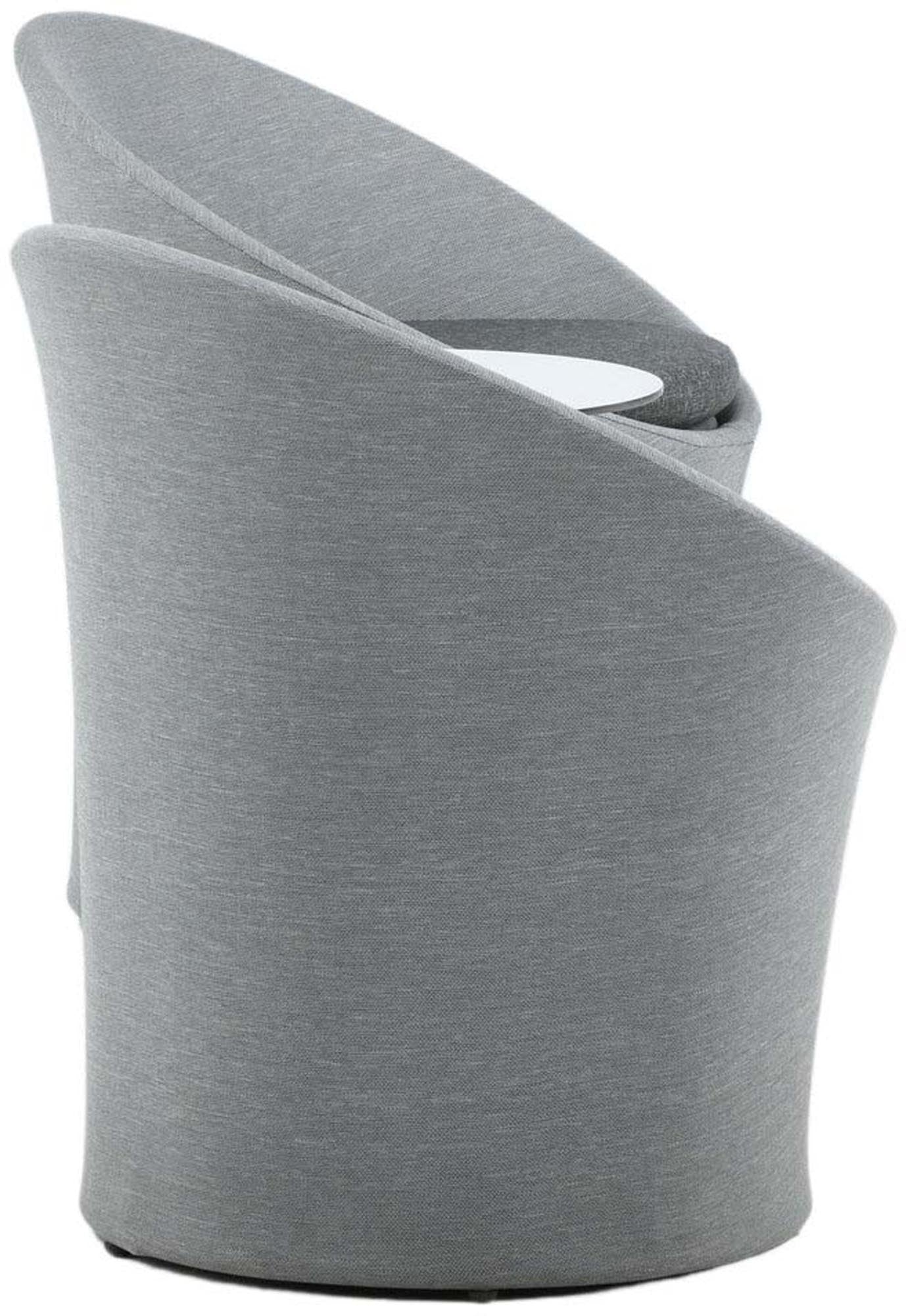 Genießen Sie stilvolle Entspannung im Freien mit dem Spoga Lounge Outdoorset ⌀40cm von Venture Home – ideal für Terrasse und Garten!