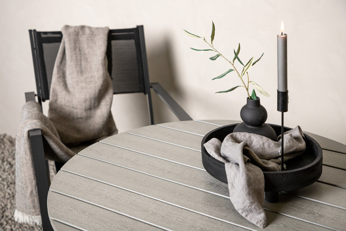 Break Gartentisch rund in Grau präsentiert im Onlineshop von KAQTU Design AG. Gartentisch ist von Venture Home
