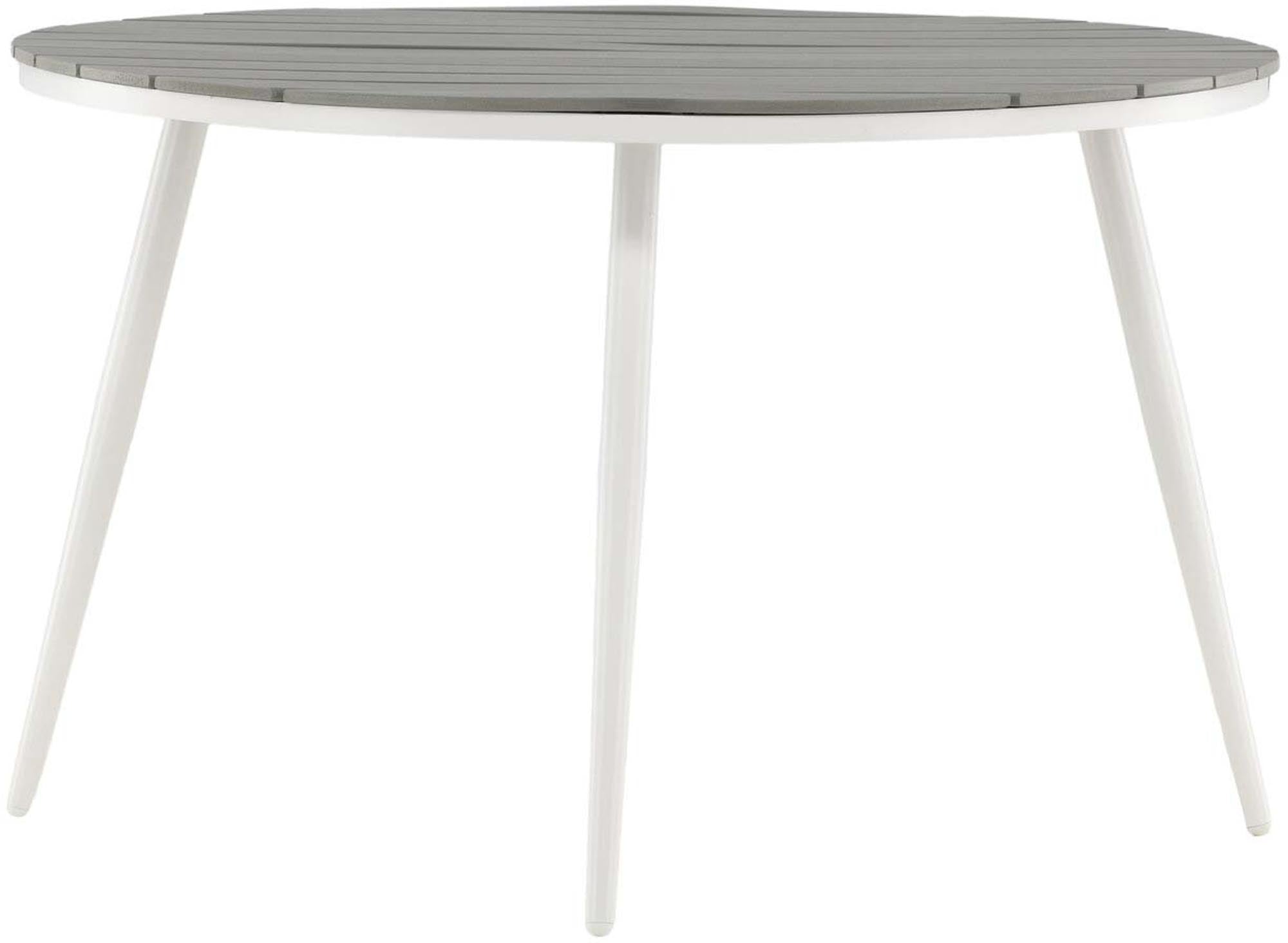 Der Break Gartentisch rund von Venture Home vereint modernes Design und Funktionalität, ideal für gesellige Momente im Freien.