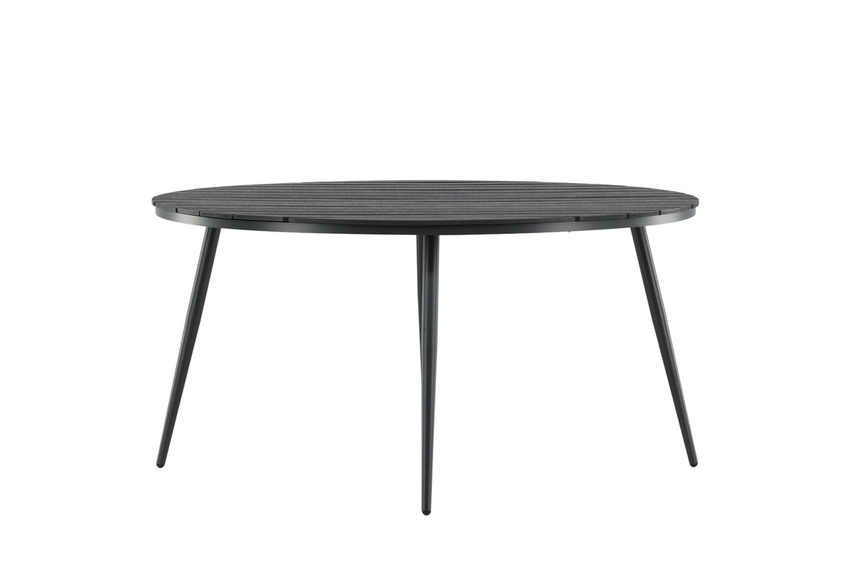 Break Gartentisch rund in Schwarz präsentiert im Onlineshop von KAQTU Design AG. Gartentisch ist von Venture Home