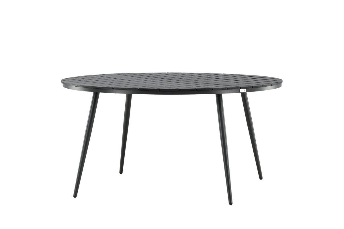 Break Gartentisch rund in Schwarz präsentiert im Onlineshop von KAQTU Design AG. Gartentisch ist von Venture Home