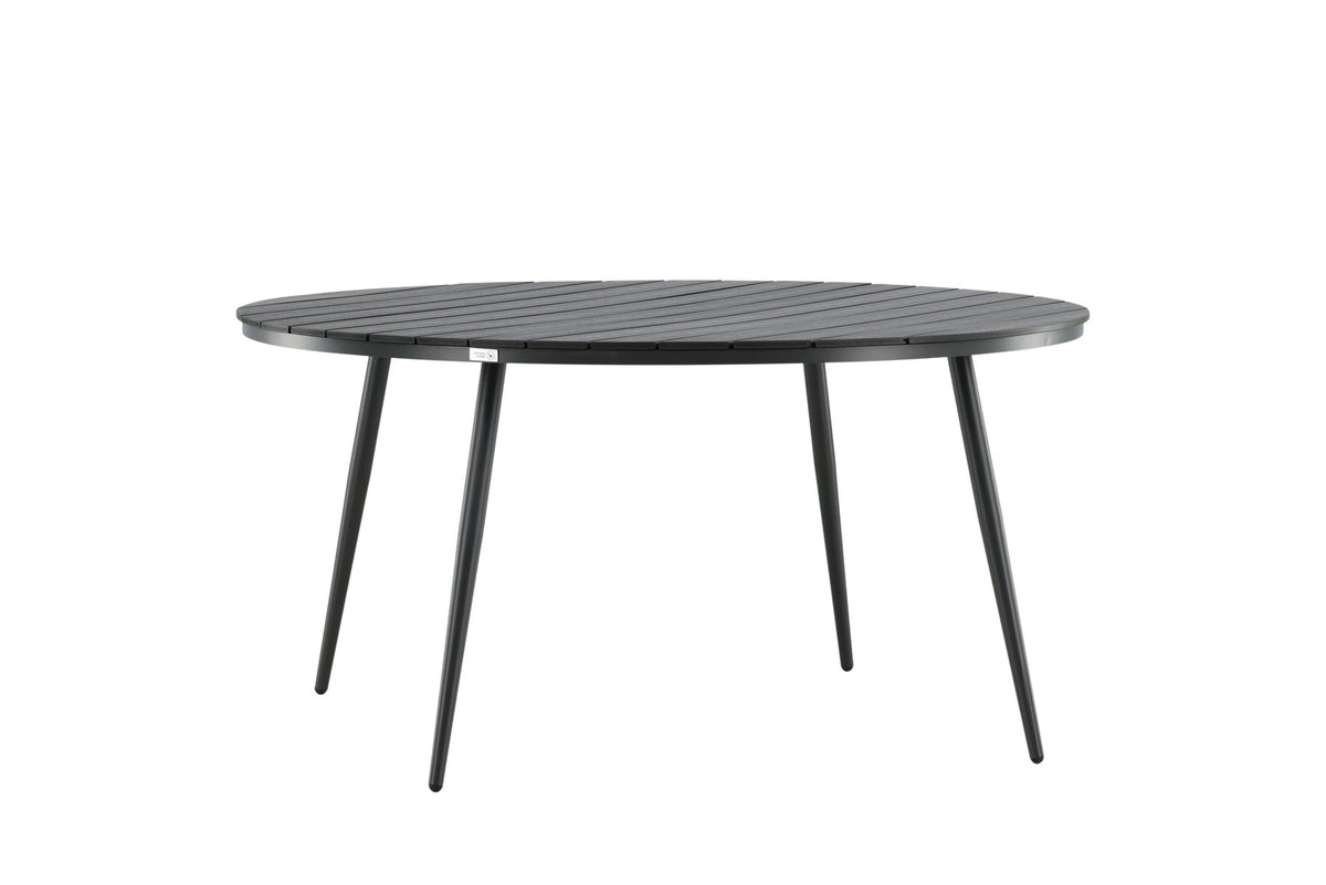 Break Gartentisch rund in Schwarz präsentiert im Onlineshop von KAQTU Design AG. Gartentisch ist von Venture Home