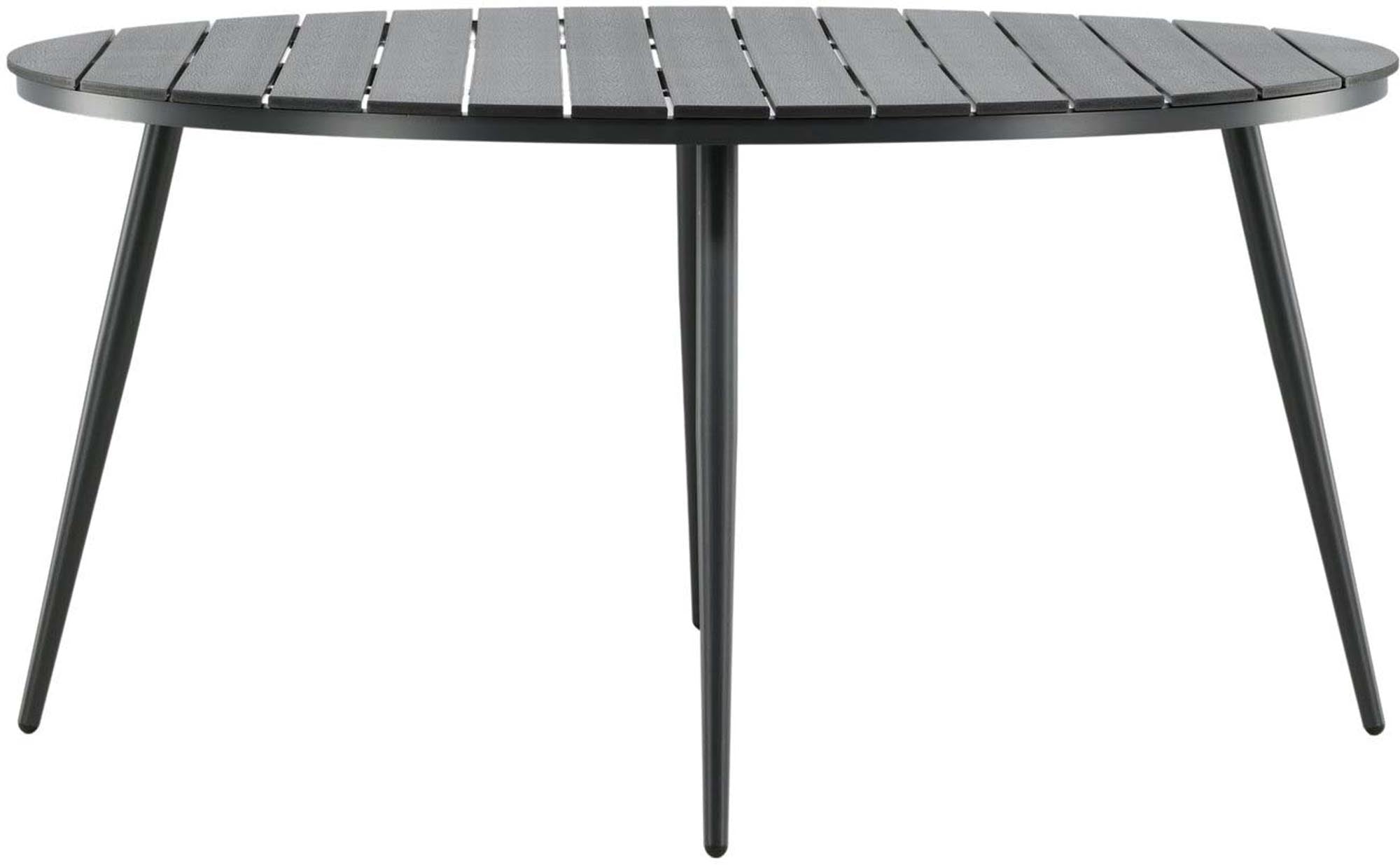 Entdecken Sie den Break Gartentisch rund von Venture Home – stilvoll, langlebig und perfekt für gesellige Momente im Freien.