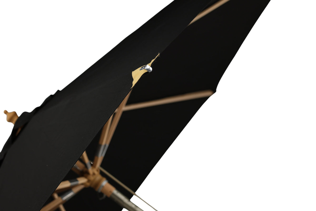Nypo Sonnenschirm in Schwarz präsentiert im Onlineshop von KAQTU Design AG. Sonnenschirm ist von Venture Home