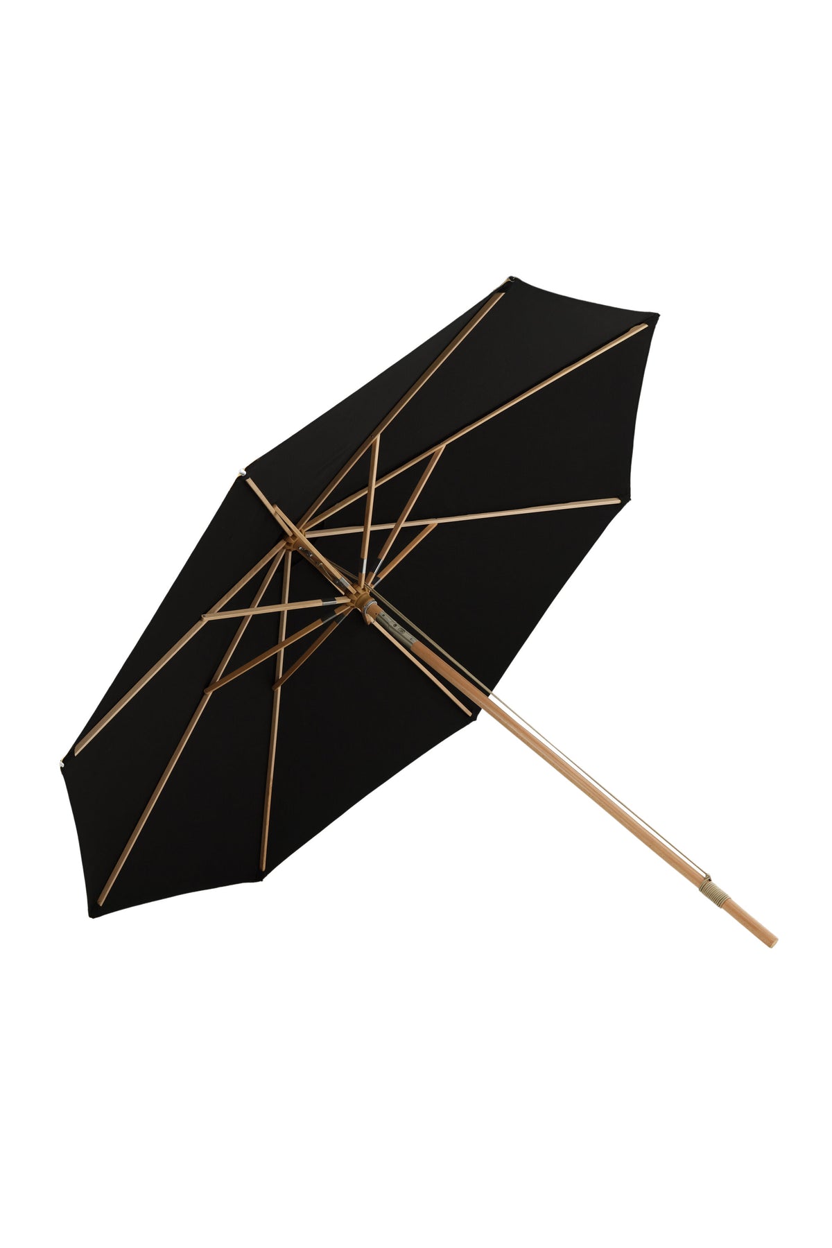 Nypo Sonnenschirm in Schwarz präsentiert im Onlineshop von KAQTU Design AG. Sonnenschirm ist von Venture Home