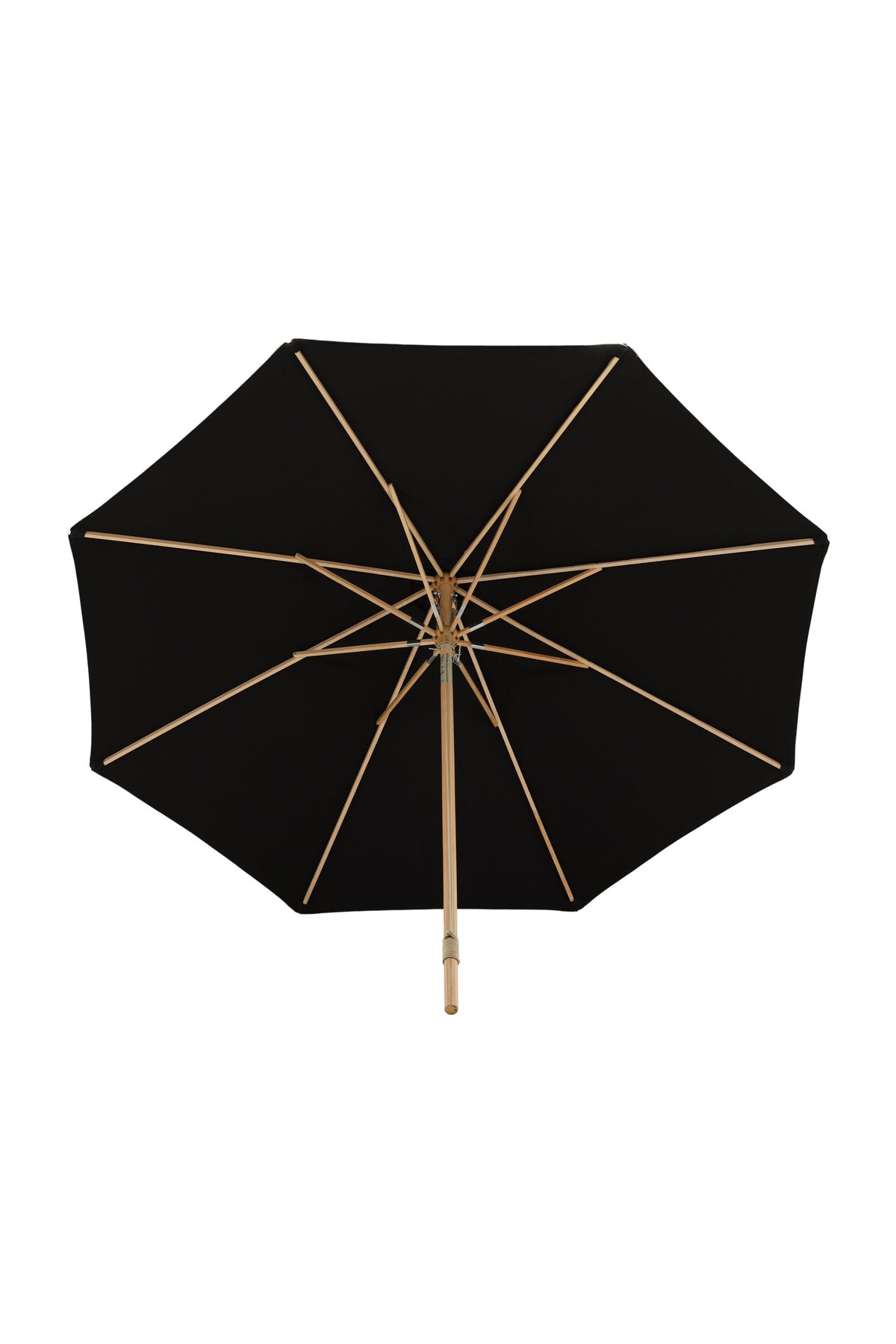 Nypo Sonnenschirm in Schwarz präsentiert im Onlineshop von KAQTU Design AG. Sonnenschirm ist von Venture Home