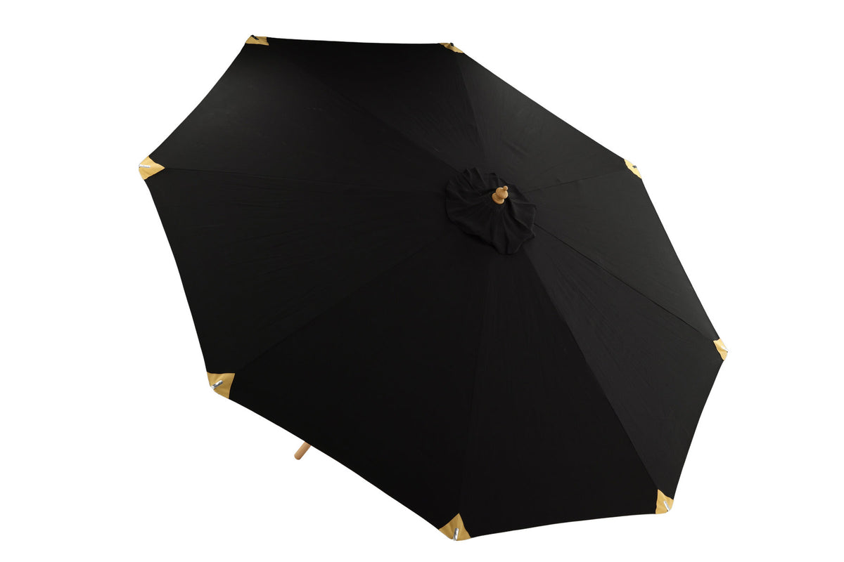 Nypo Sonnenschirm in Schwarz präsentiert im Onlineshop von KAQTU Design AG. Sonnenschirm ist von Venture Home