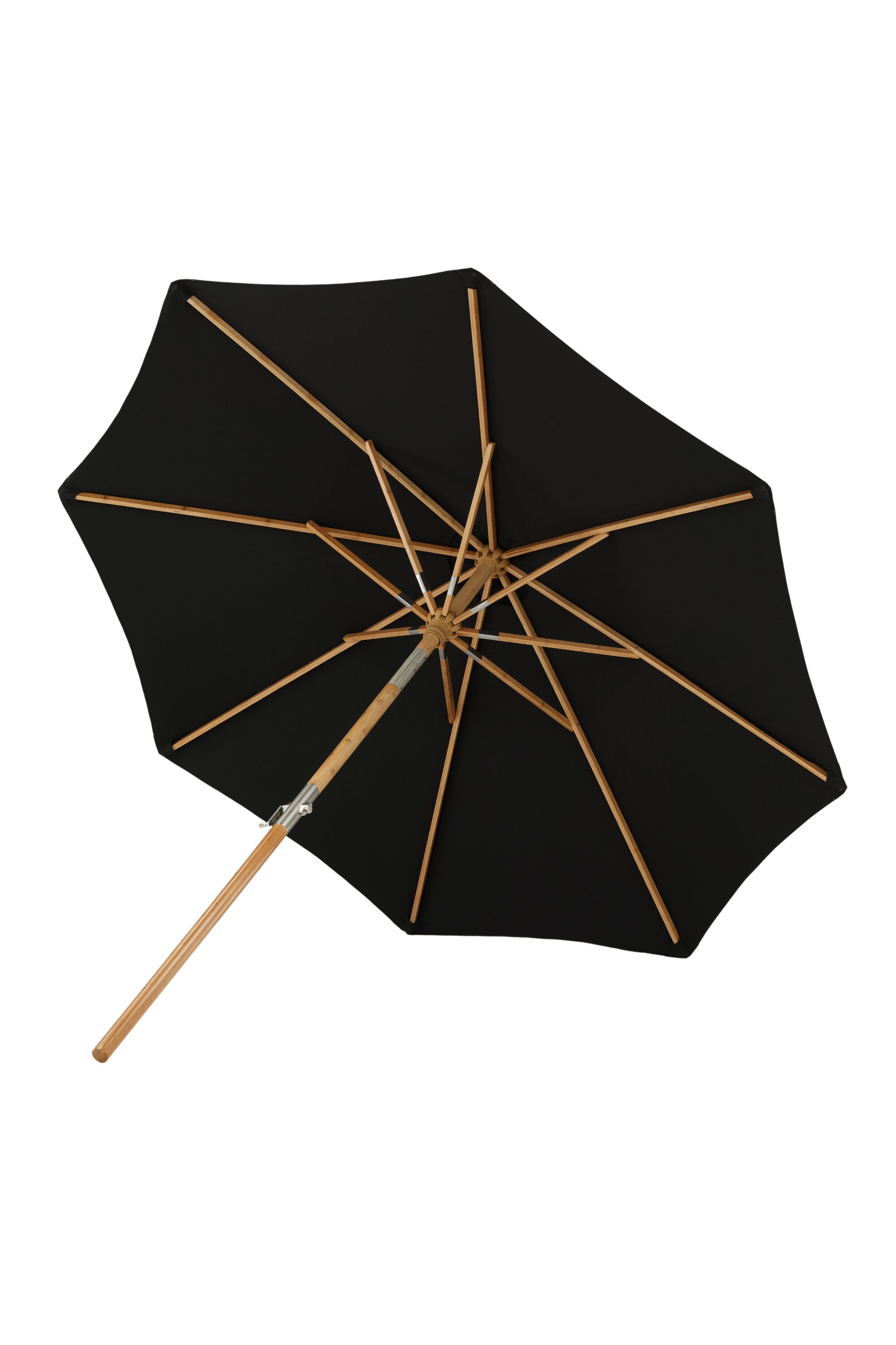 Cerox Sonnenschirm in Schwarz präsentiert im Onlineshop von KAQTU Design AG. Sonnenschirm ist von Venture Home