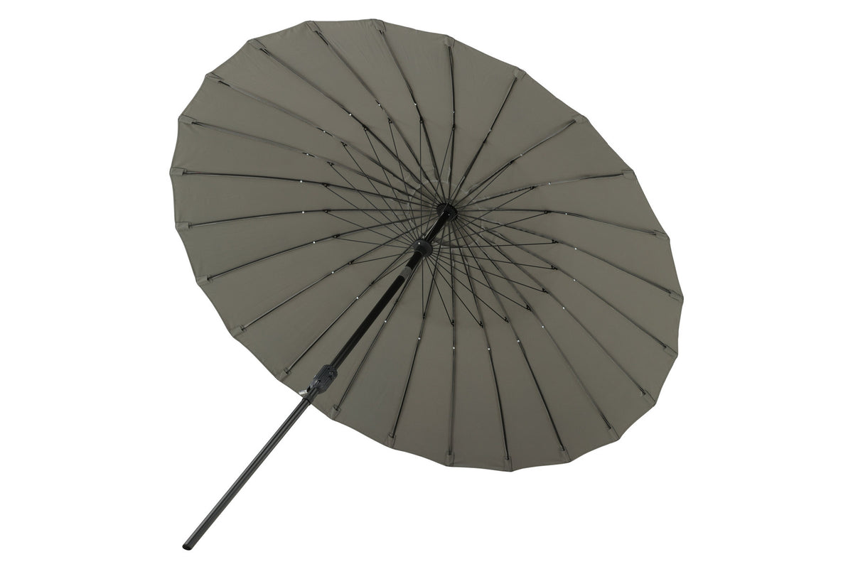 Palmetto Sonnenschirm in Grau präsentiert im Onlineshop von KAQTU Design AG. Sonnenschirm ist von Venture Home