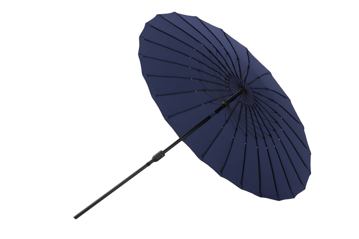 Palmetto Sonnenschirm in Blau präsentiert im Onlineshop von KAQTU Design AG. Sonnenschirm ist von Venture Home