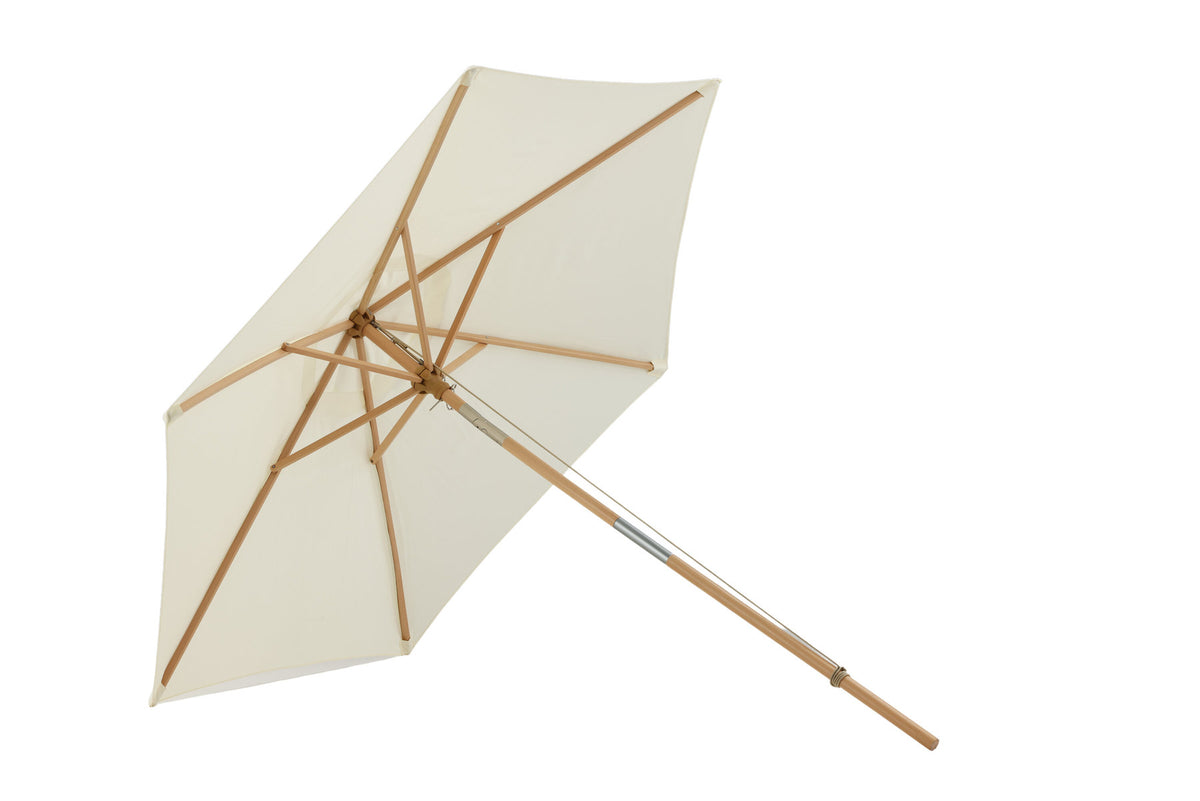 Corypho Sonnenschirm in Weiss präsentiert im Onlineshop von KAQTU Design AG. Sonnenschirm ist von Venture Home