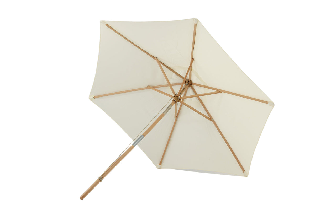 Corypho Sonnenschirm in Weiss präsentiert im Onlineshop von KAQTU Design AG. Sonnenschirm ist von Venture Home