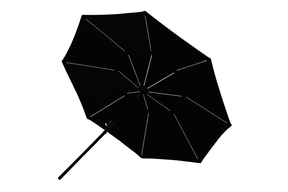 Sabal Sonnenschirm in Schwarz präsentiert im Onlineshop von KAQTU Design AG. Sonnenschirm ist von Venture Home