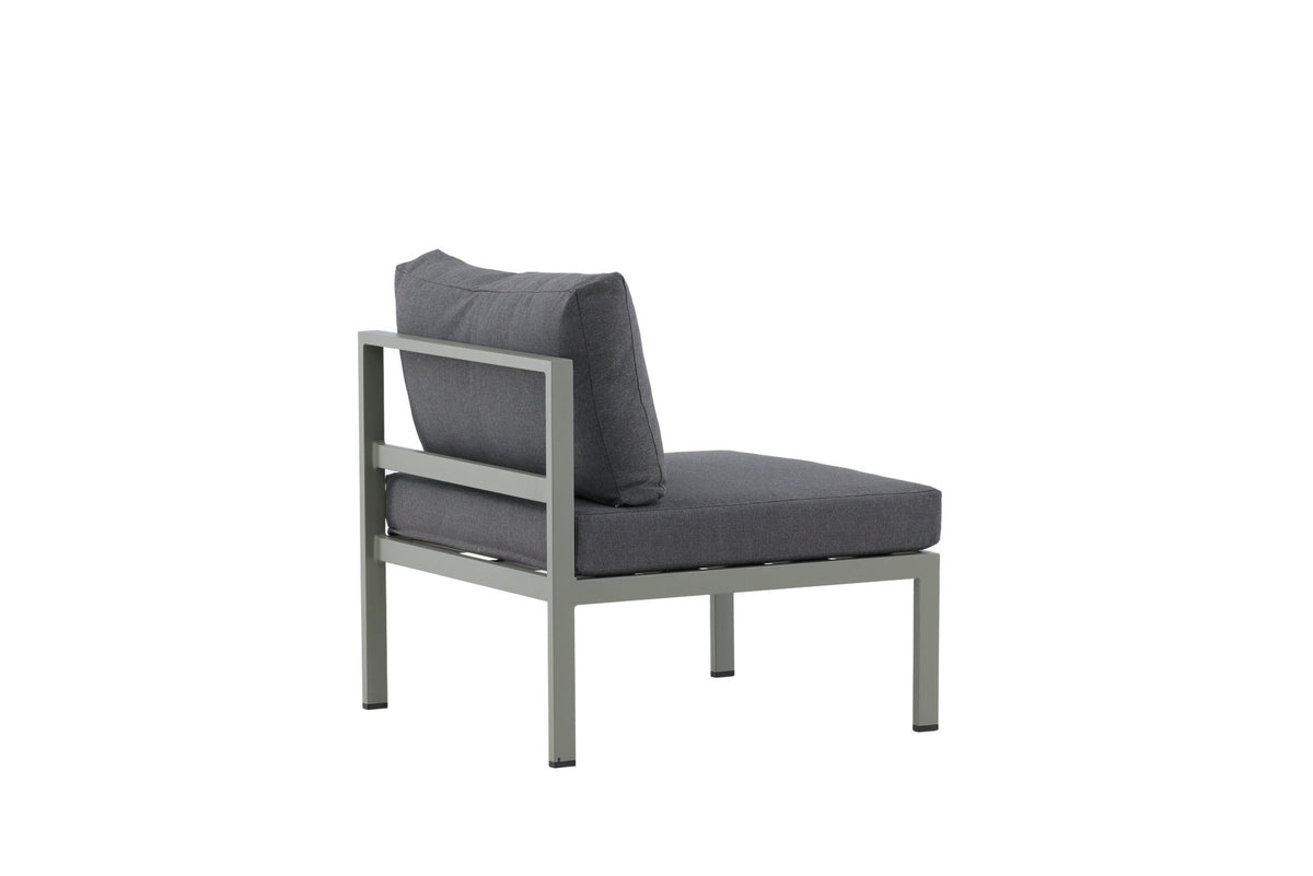 Copacabana Sofa Middle in Khaki / Grau präsentiert im Onlineshop von KAQTU Design AG. Lounge Sofa ist von Venture Home