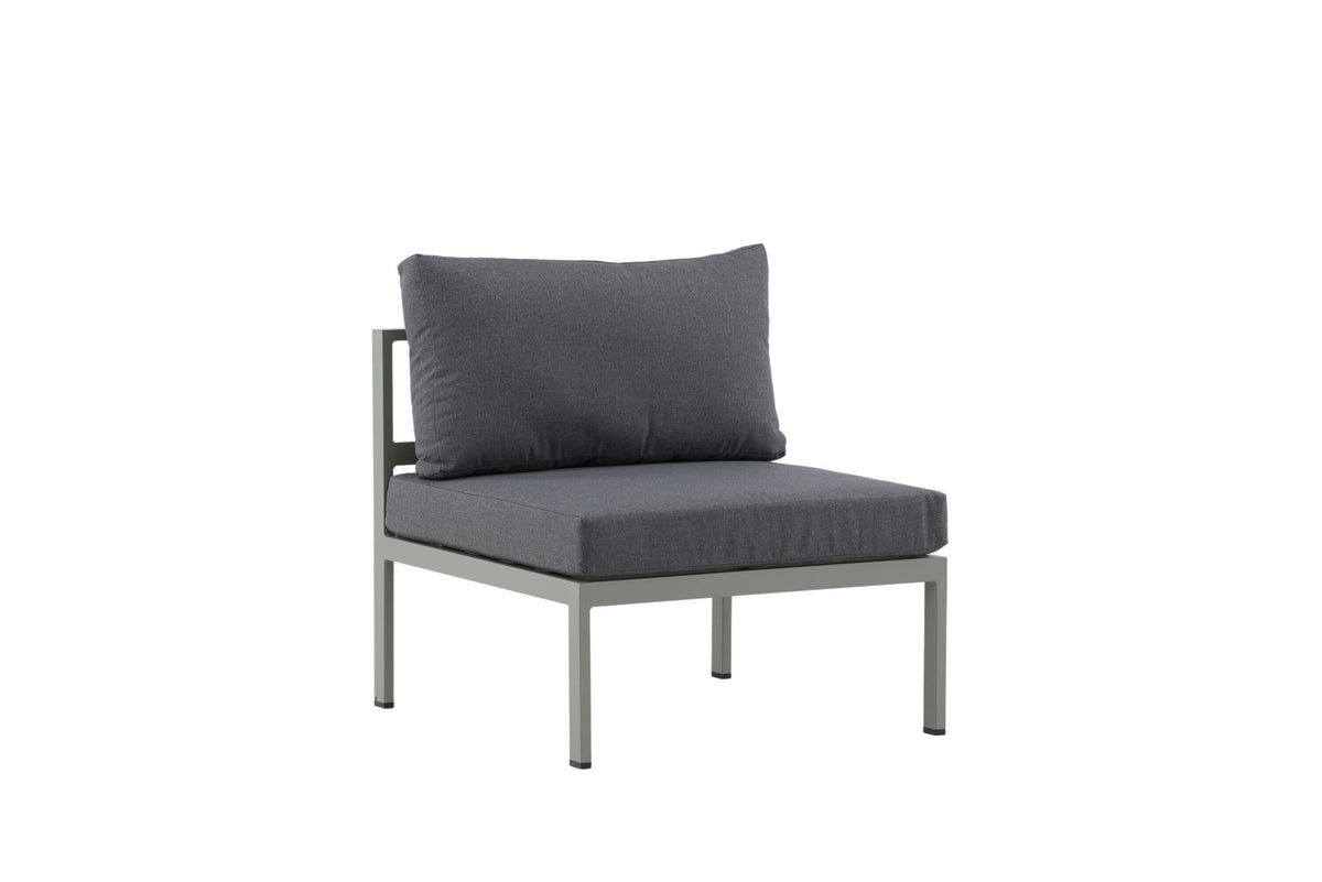 Copacabana Sofa Middle in Khaki / Grau präsentiert im Onlineshop von KAQTU Design AG. Lounge Sofa ist von Venture Home