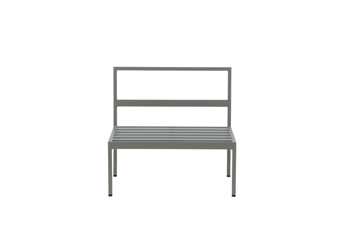 Copacabana Sofa Middle in Khaki / Grau präsentiert im Onlineshop von KAQTU Design AG. Lounge Sofa ist von Venture Home