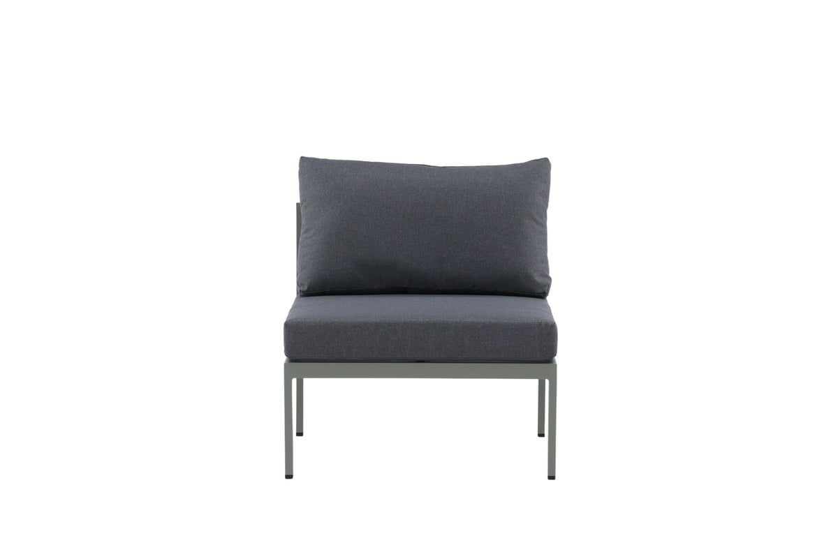 Copacabana Sofa Middle in Khaki / Grau präsentiert im Onlineshop von KAQTU Design AG. Lounge Sofa ist von Venture Home