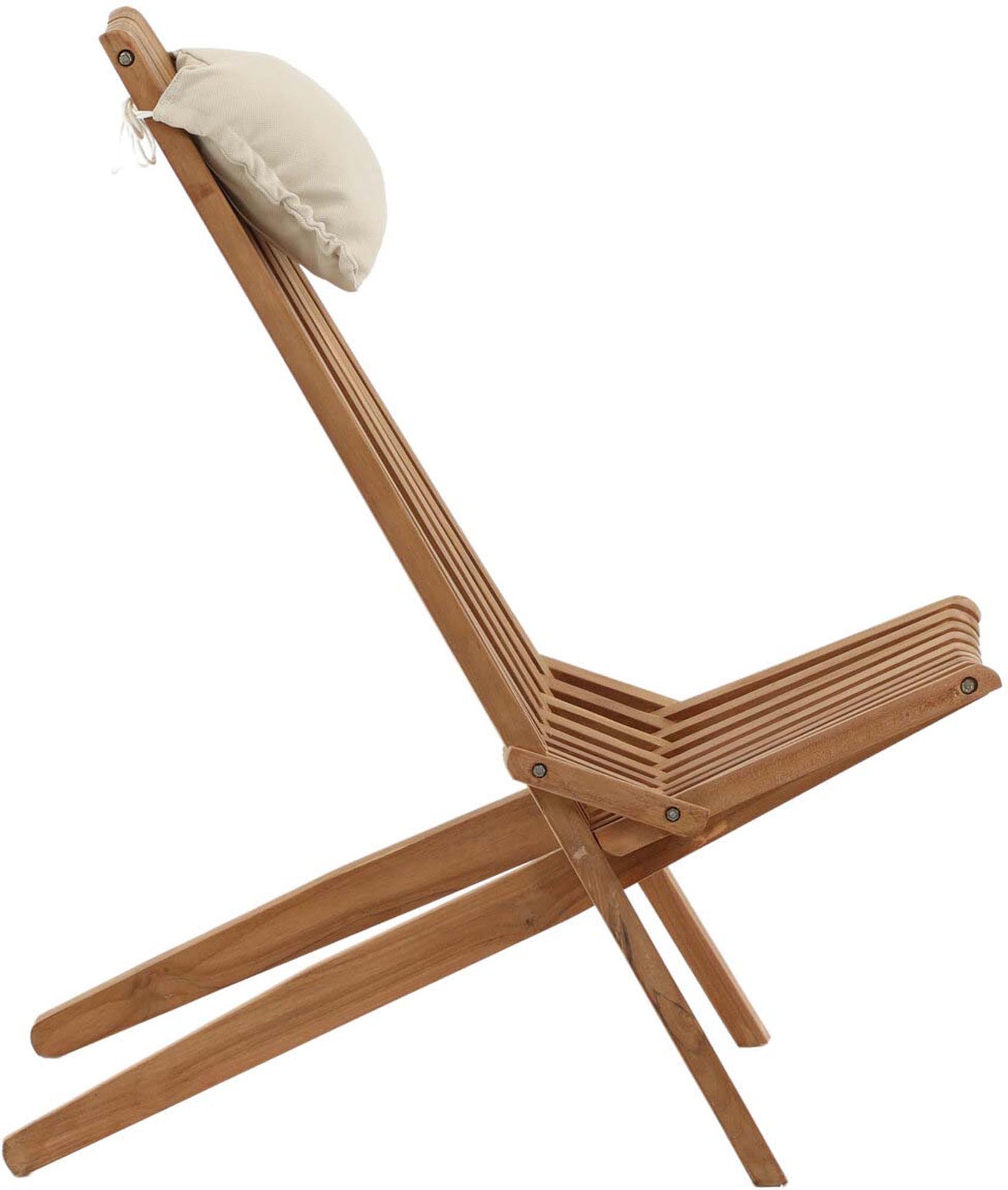 Kenya Lounge Chair in Gold präsentiert im Onlineshop von KAQTU Design AG. Outdoor-Sessel ist von Venture Home