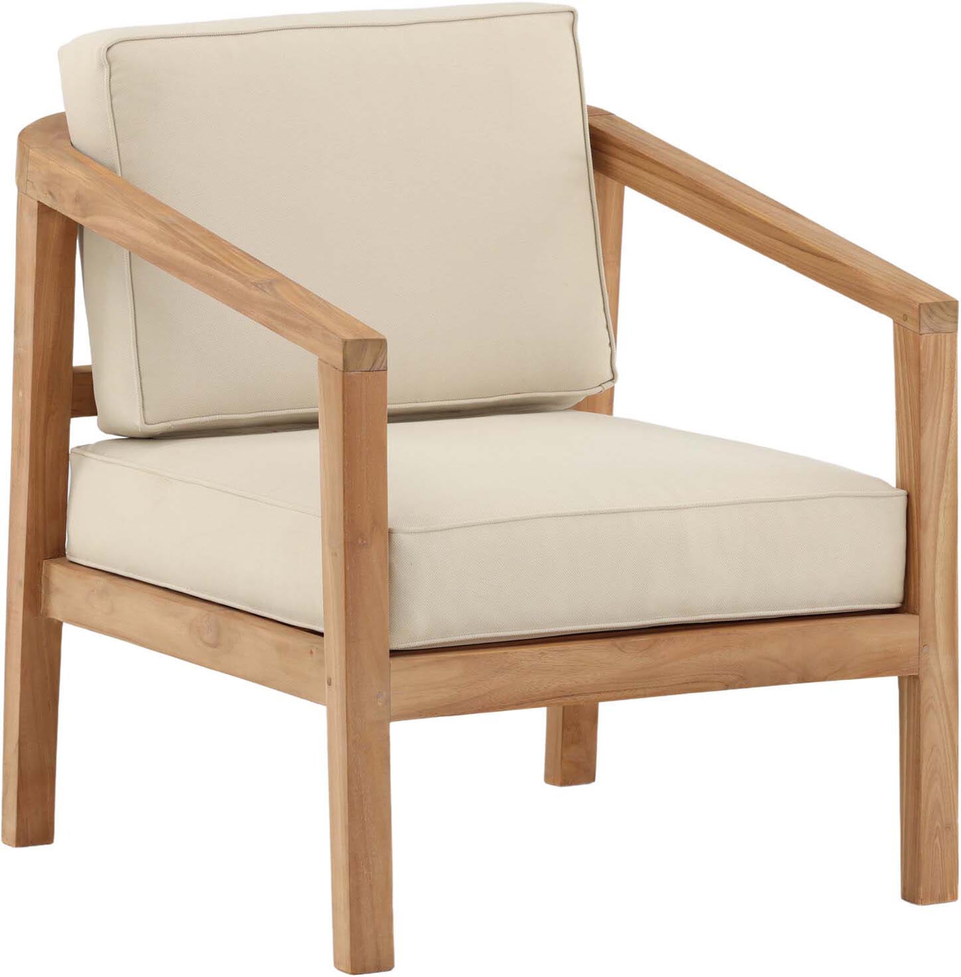 Elegantes Kenya Kissen von Venture Home: Stilvoll, komfortabel, pflegeleicht. Perfekt für Innen- und Aussenbereich. Beige/Cremeweiss.