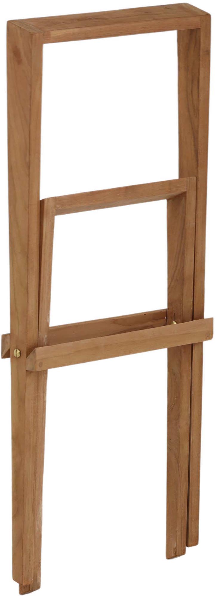 Stilvoller Kenya Kleiderbügel von Venture Home aus robustem Teakholz. Perfekt für Flur, Schlafzimmer oder Bad – elegant und funktional.