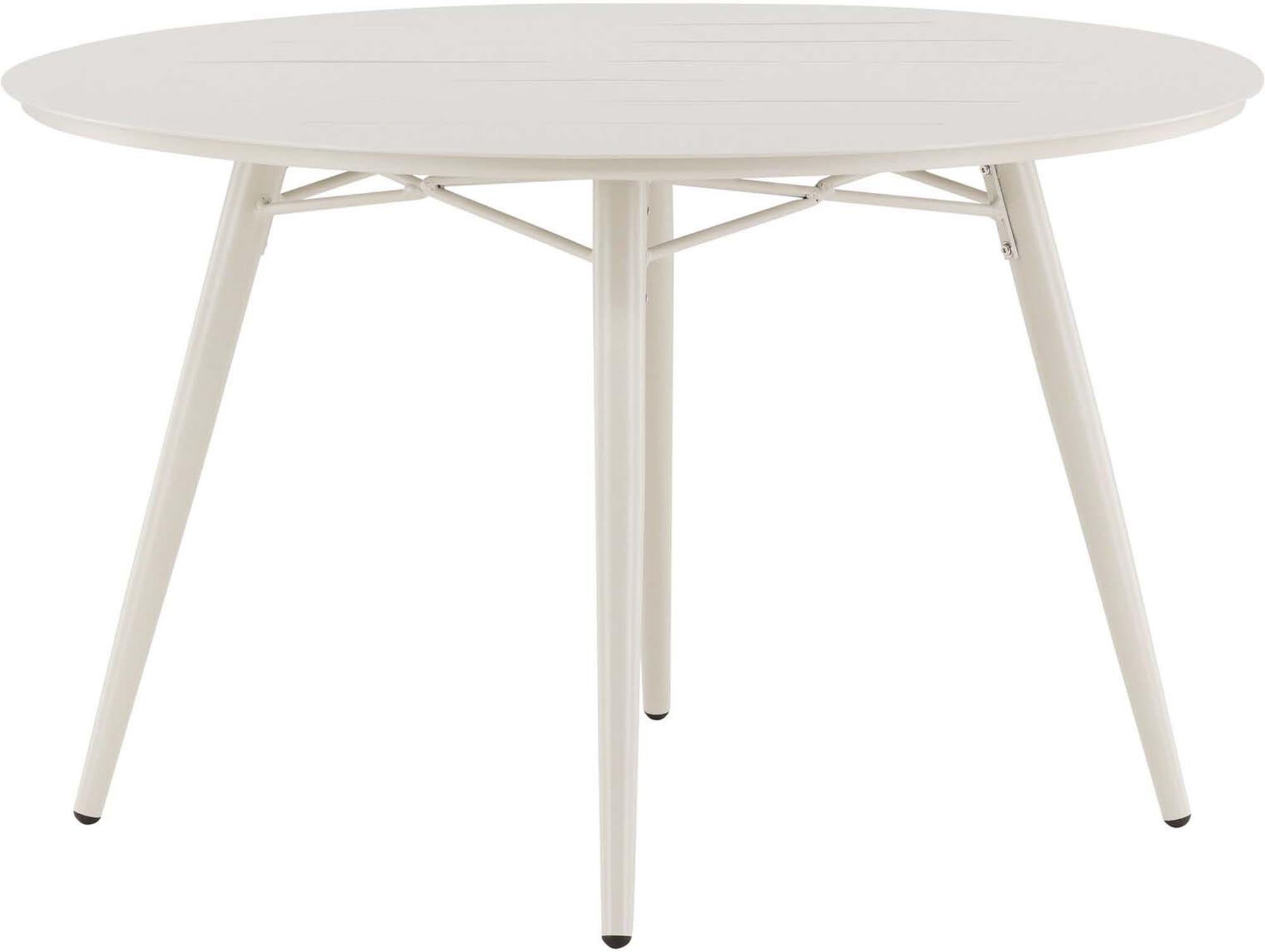 Eleganter runder Gartentisch Lina von Venture Home für stilvolle Abende.