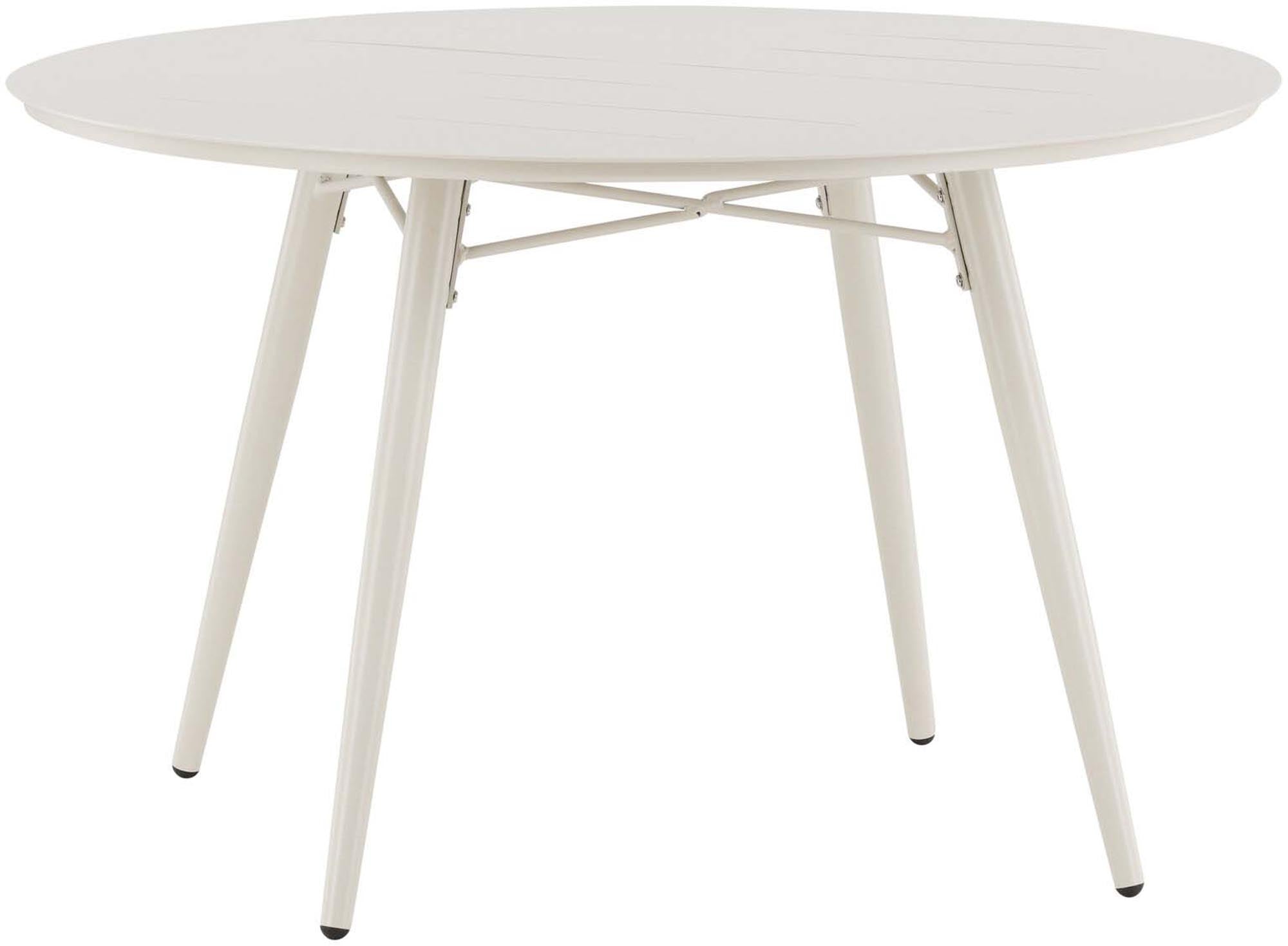 Gartentisch Lina rund in Beige präsentiert im Onlineshop von KAQTU Design AG. Gartentisch ist von Venture Home