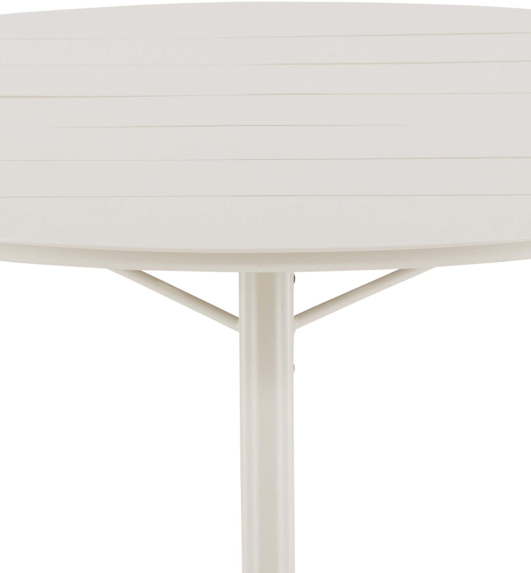Gartentisch Lina rund in Beige präsentiert im Onlineshop von KAQTU Design AG. Gartentisch ist von Venture Home