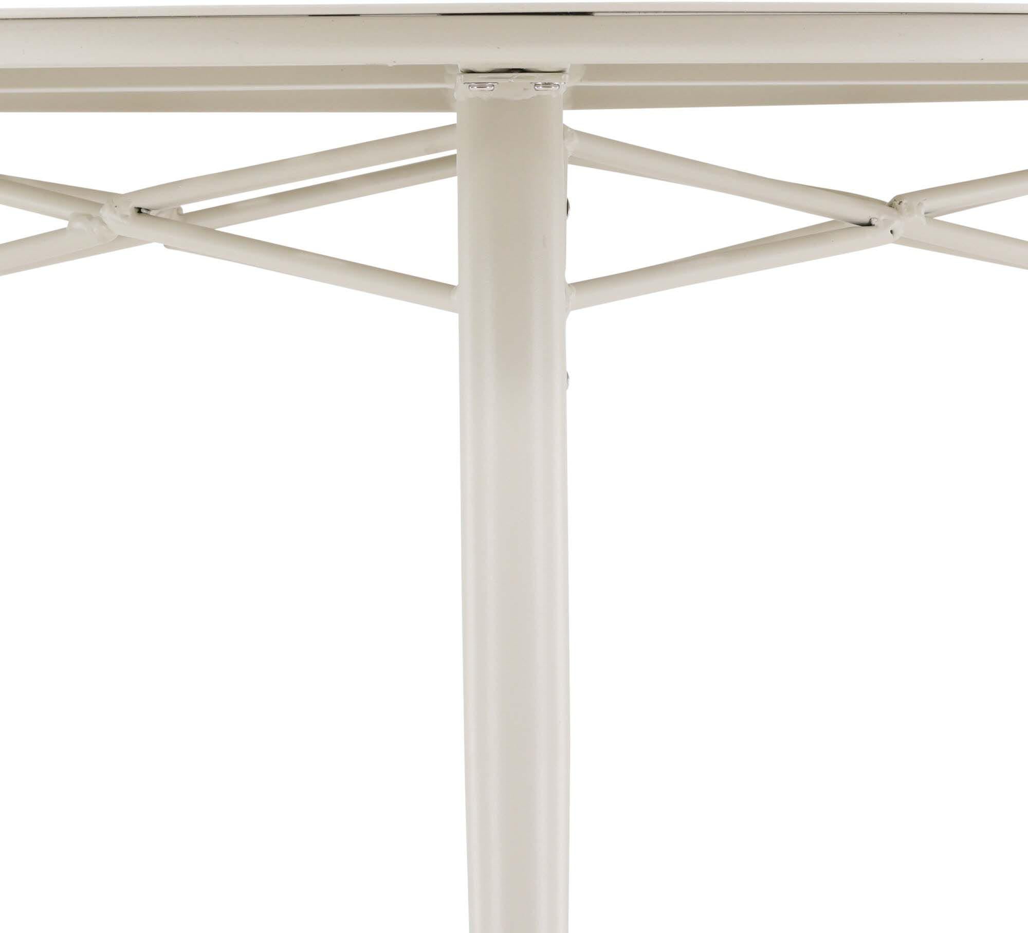 Gartentisch Lina rund in Beige präsentiert im Onlineshop von KAQTU Design AG. Gartentisch ist von Venture Home