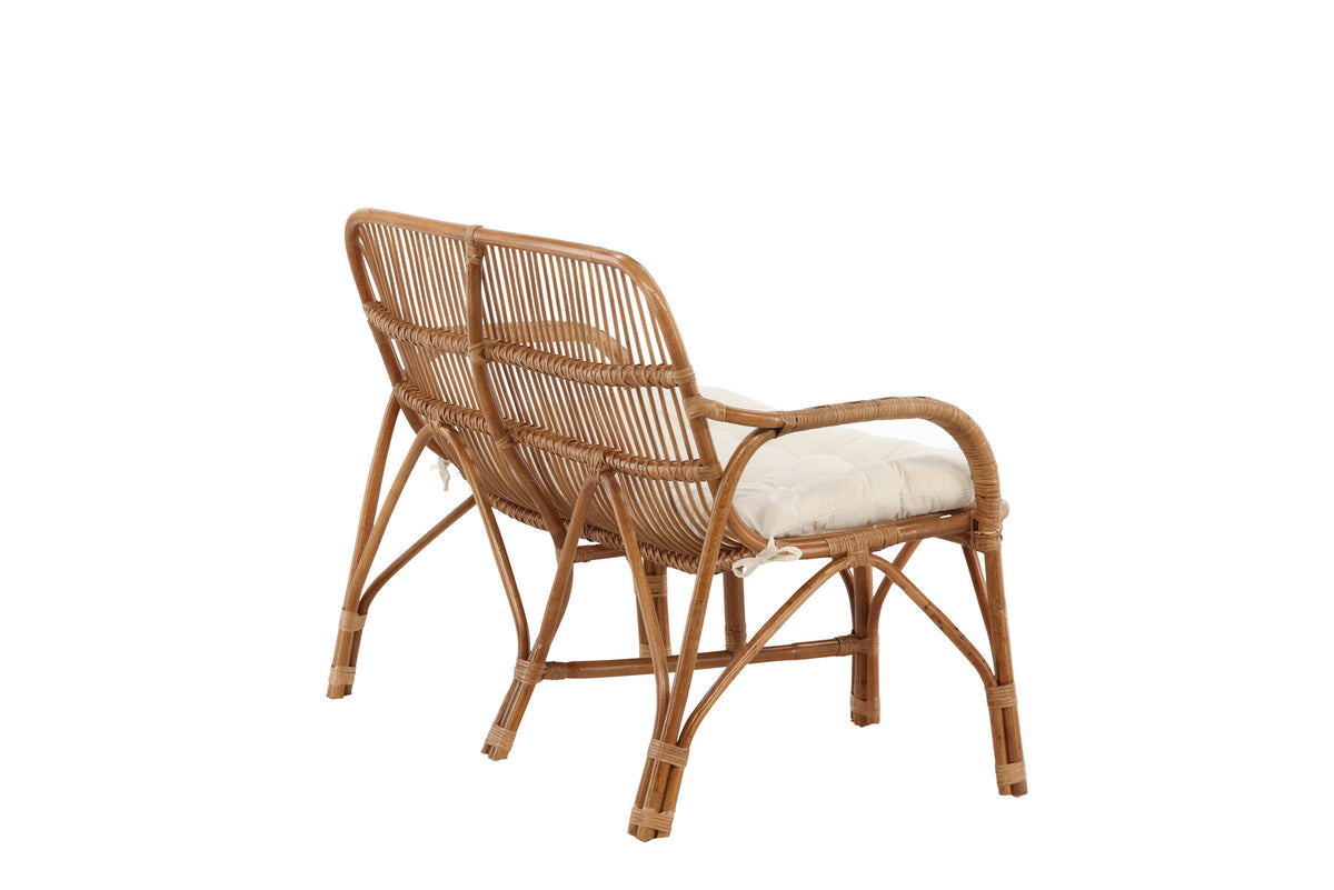 Nella Sofa in Natur präsentiert im Onlineshop von KAQTU Design AG. Gartenbank ist von Venture Home