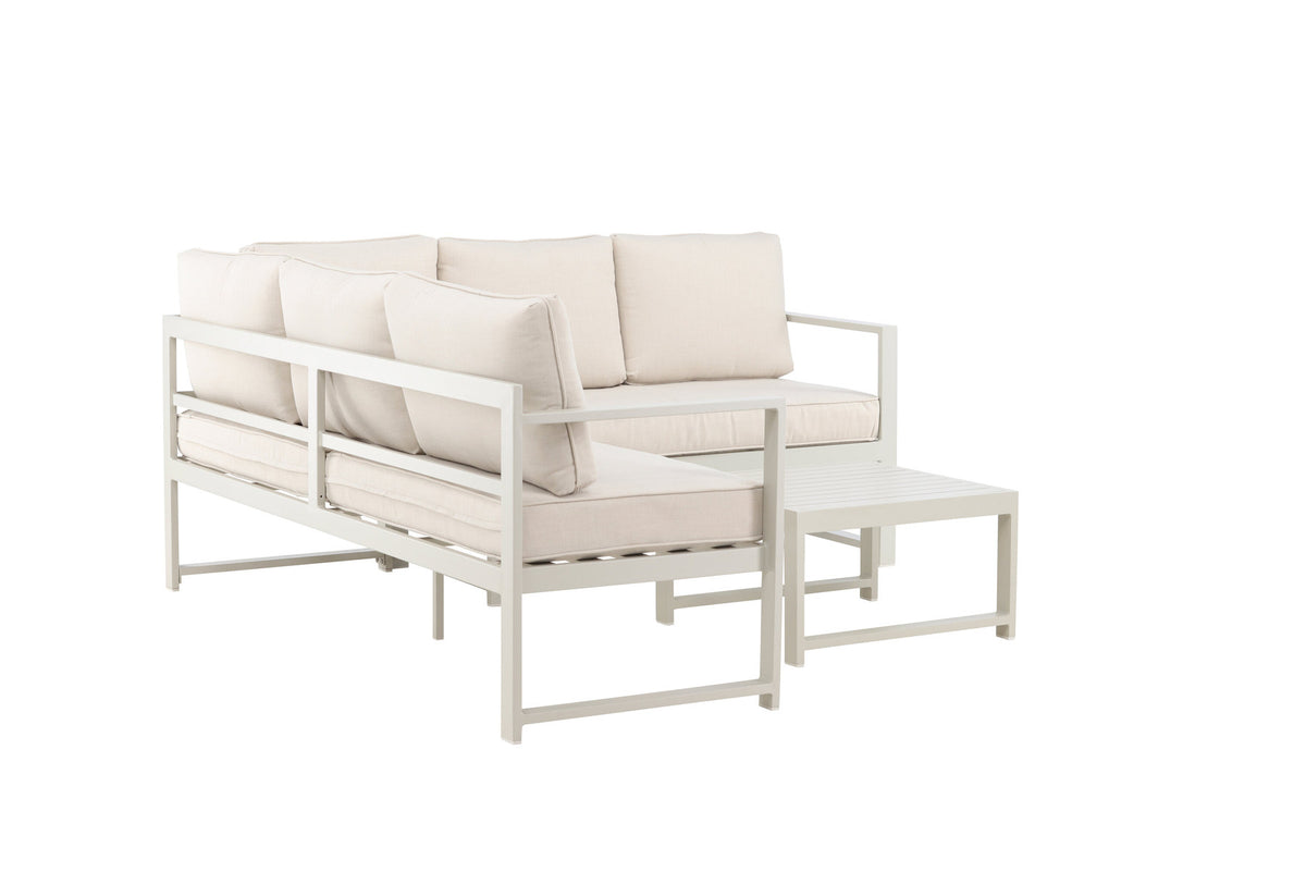Salvador Ecksofa Outdoorset in Beige präsentiert im Onlineshop von KAQTU Design AG. Loungeset ist von Venture Home