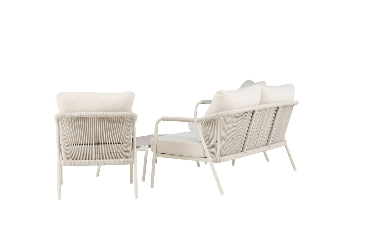 Sicily Lounge-Set in Beige präsentiert im Onlineshop von KAQTU Design AG. Loungeset ist von Venture Home
