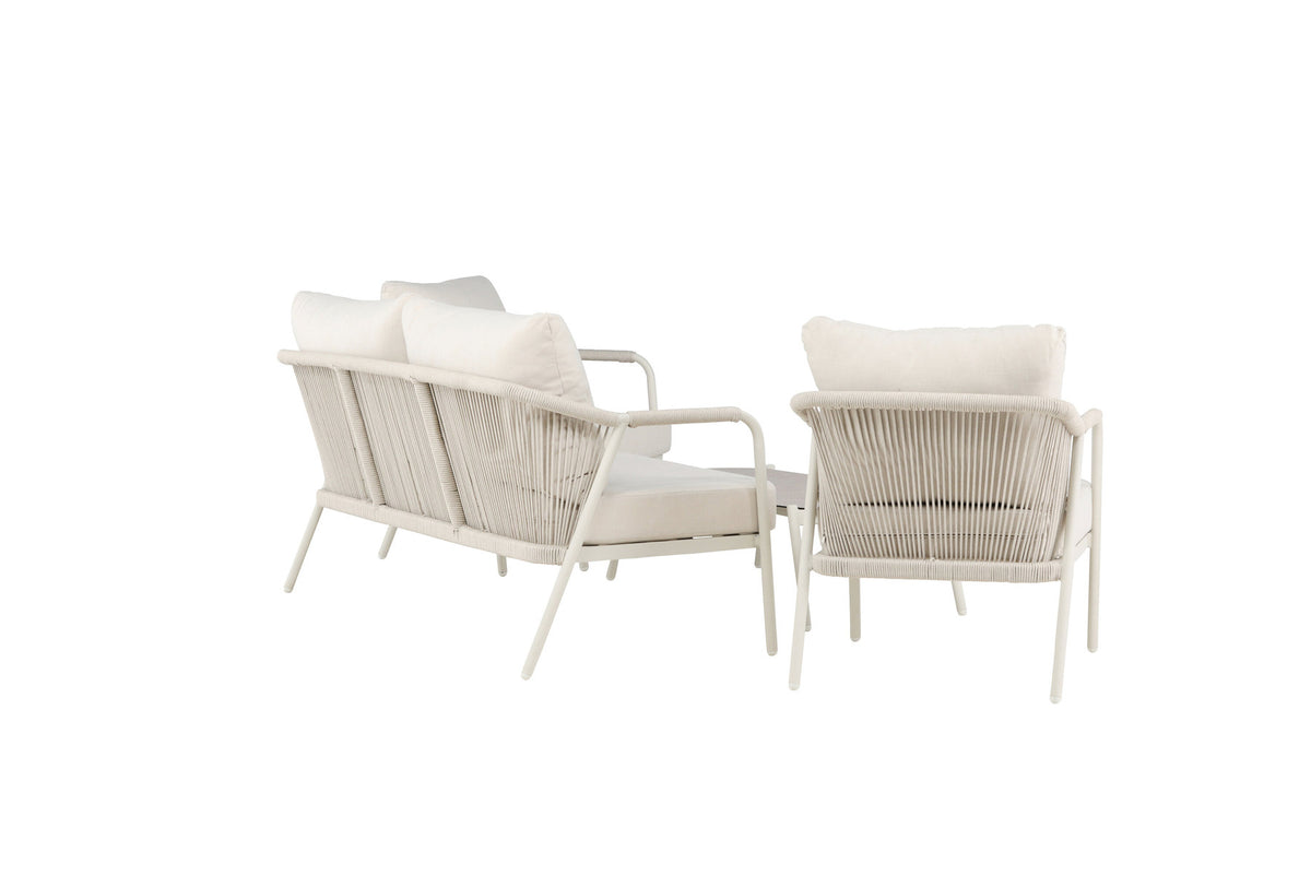 Sicily Lounge-Set in Beige präsentiert im Onlineshop von KAQTU Design AG. Loungeset ist von Venture Home