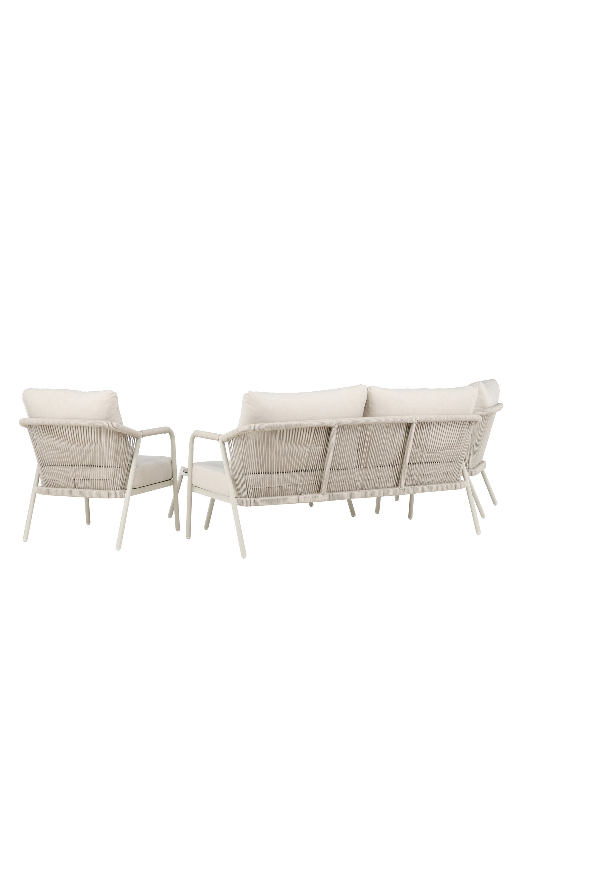 Das Sicily Lounge-Set von Venture Home bietet modernes Design und Komfort, perfekt für stilvolle Aussenbereiche.