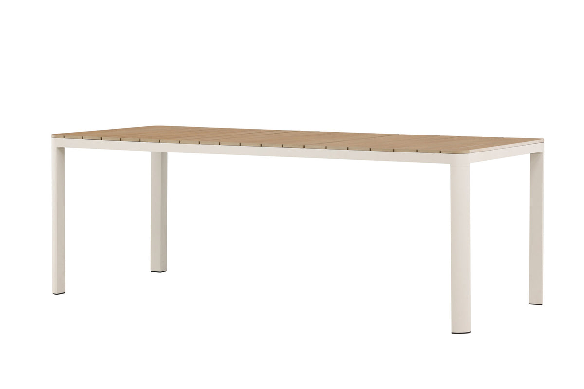 Rechteckiger Gartentisch Etna in Beige präsentiert im Onlineshop von KAQTU Design AG. Gartentisch ist von Venture Home