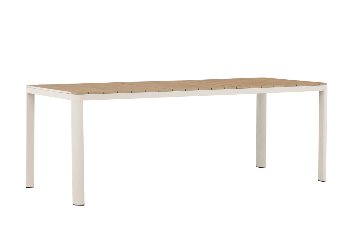 Rechteckiger Gartentisch Etna in Beige präsentiert im Onlineshop von KAQTU Design AG. Gartentisch ist von Venture Home