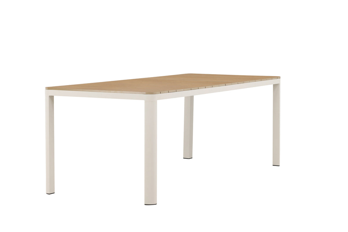 Rechteckiger Gartentisch Etna in Beige präsentiert im Onlineshop von KAQTU Design AG. Gartentisch ist von Venture Home