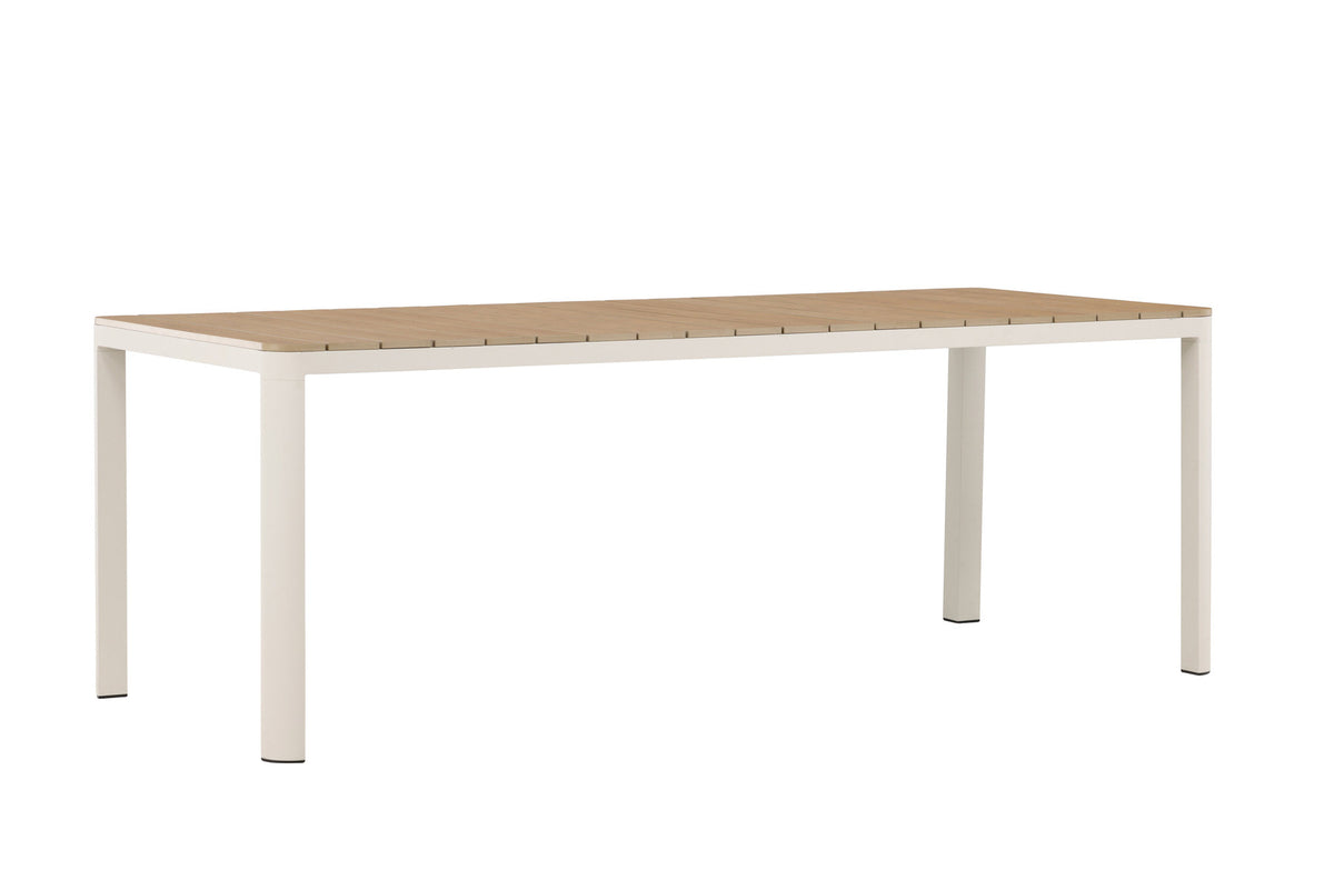 Rechteckiger Gartentisch Etna in Beige präsentiert im Onlineshop von KAQTU Design AG. Gartentisch ist von Venture Home