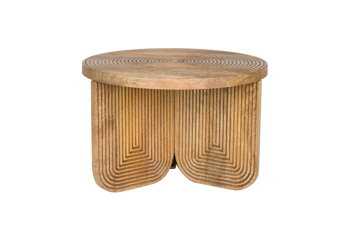 Maeze Coffee Table in Braun präsentiert im Onlineshop von KAQTU Design AG. Couchtisch ist von White Label Living