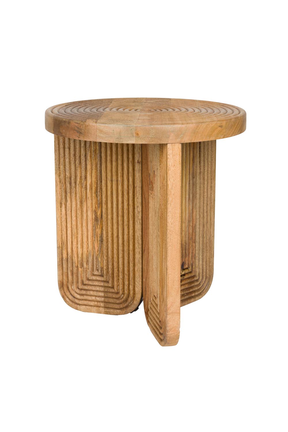 Maeze Beistelltisch in Braun präsentiert im Onlineshop von KAQTU Design AG. Beistelltisch ist von White Label Living