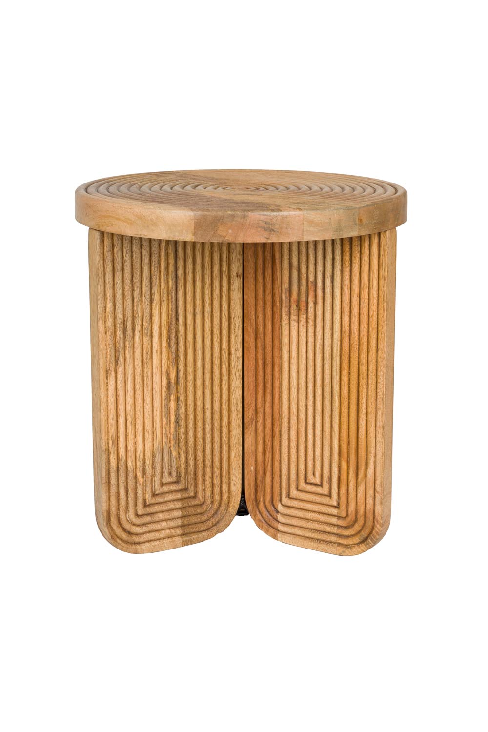 Maeze Beistelltisch in Braun präsentiert im Onlineshop von KAQTU Design AG. Beistelltisch ist von White Label Living