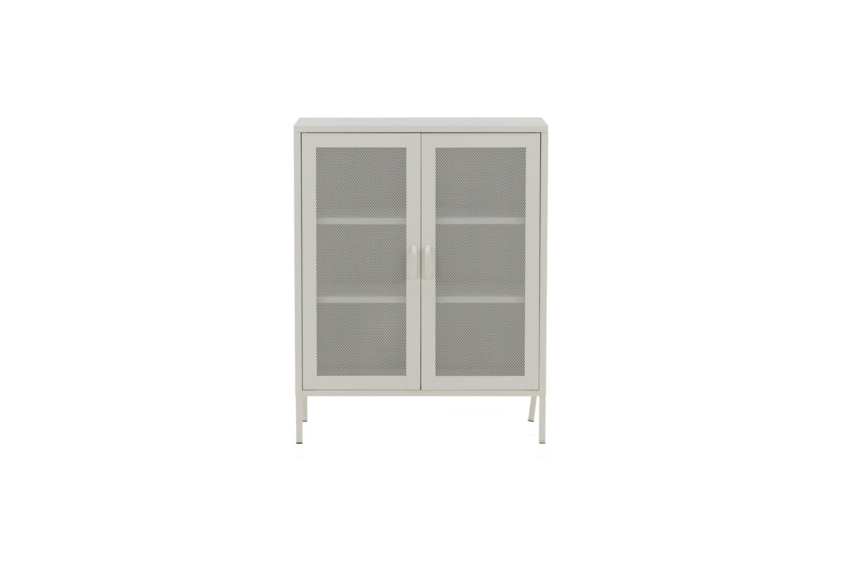 Misha Cabinet in Weiss präsentiert im Onlineshop von KAQTU Design AG. Cabinet ist von Venture Home