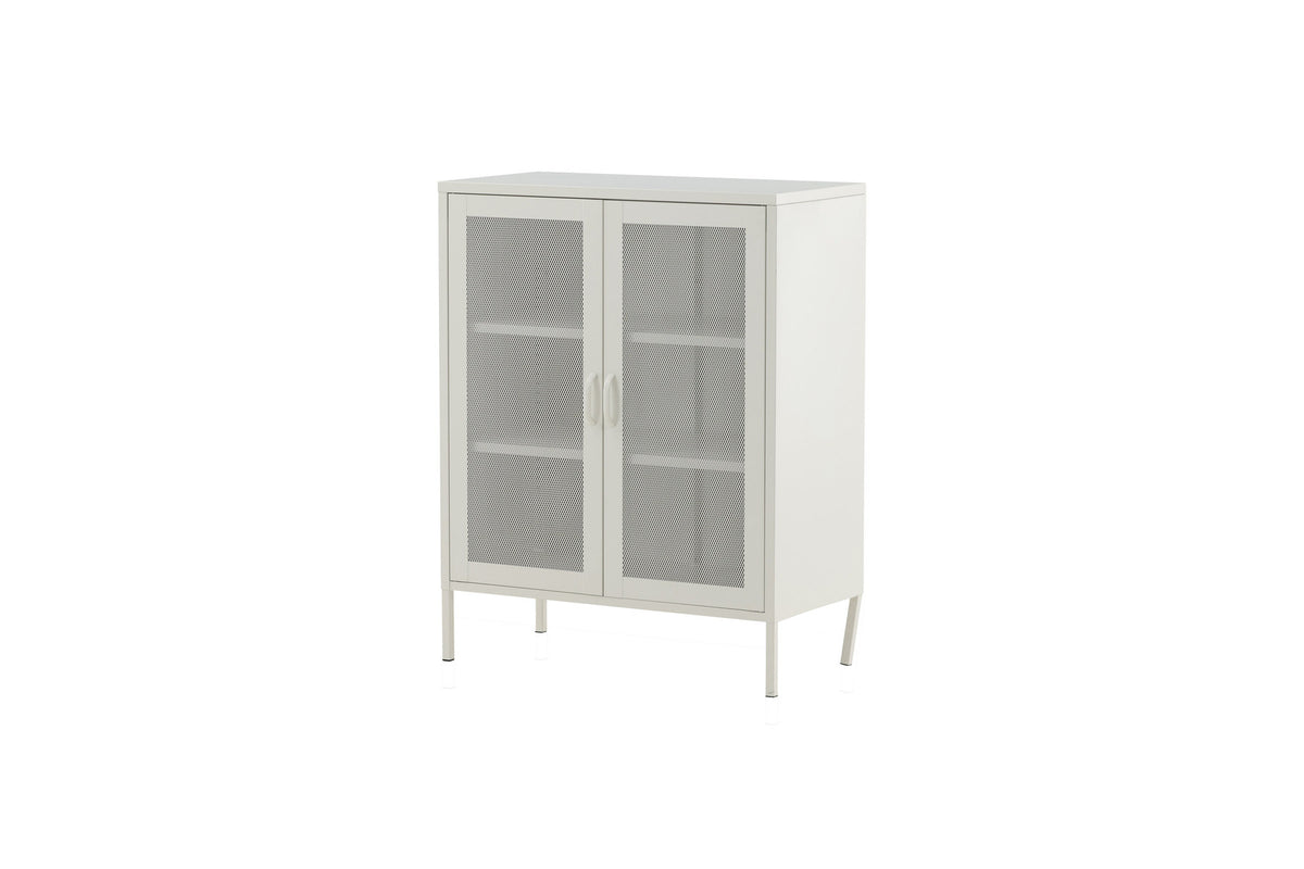 Misha Cabinet in Weiss präsentiert im Onlineshop von KAQTU Design AG. Cabinet ist von Venture Home