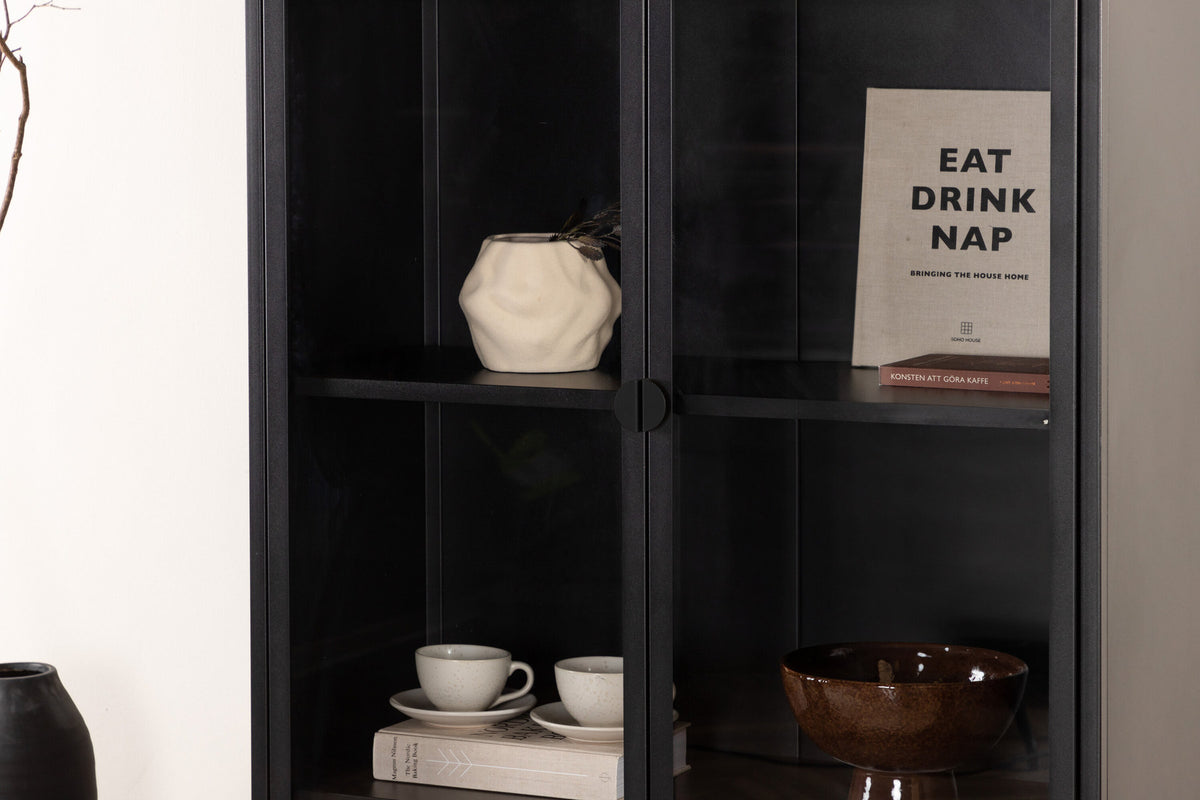 Piring Cabinet in Schwarz präsentiert im Onlineshop von KAQTU Design AG. Cabinet ist von Venture Home