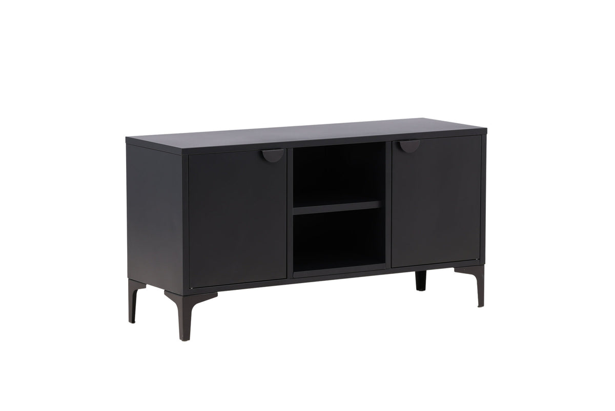 Piring TV-Ständer in Schwarz präsentiert im Onlineshop von KAQTU Design AG. TV-Möbel ist von Venture Home