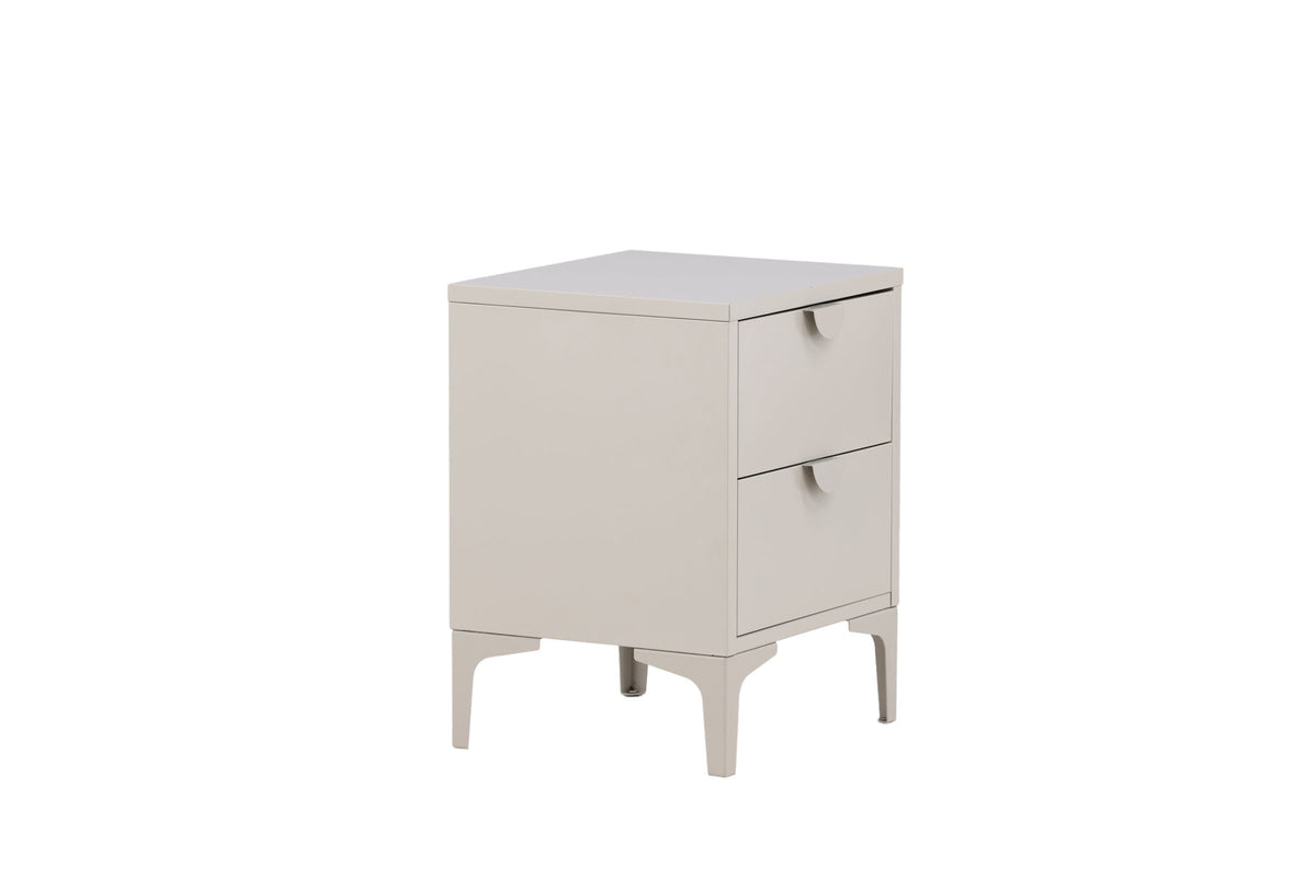 Piring Drawer in Beige präsentiert im Onlineshop von KAQTU Design AG. Nachttisch ist von Venture Home