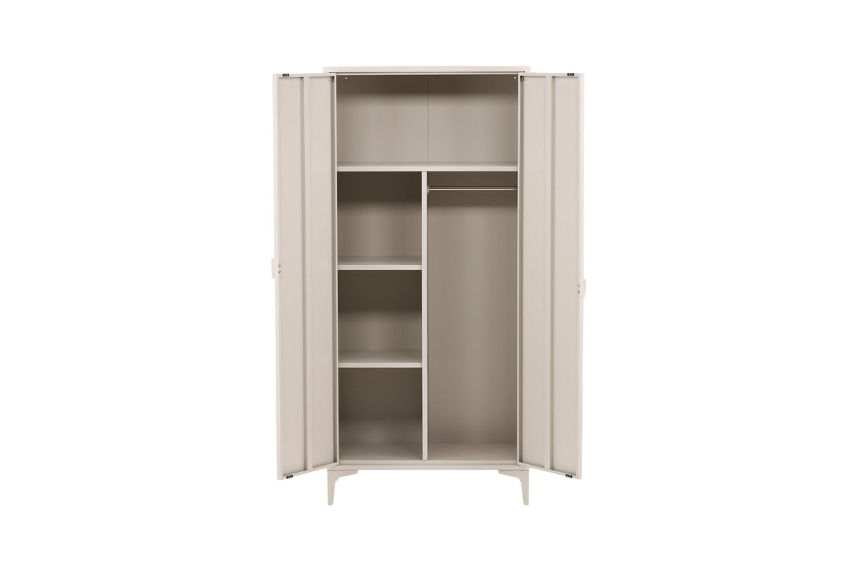 Piring Wardrobe in Beige präsentiert im Onlineshop von KAQTU Design AG. Drehtürenschrank ist von Venture Home